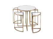 Limba Mirror Accent Tables Set of 5