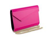 UPC 078355331025 product image for Mad Style Acrylic Slant Envelope Clutch, Pink | upcitemdb.com