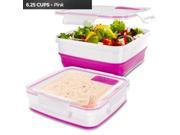 Cool Gear Expandable Food Storage Pink White 1959