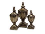Neville Lidded Vases Set of 3