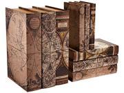 Mason Map Book Boxes Set of 9