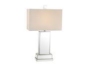 Mirror Block Table Lamp