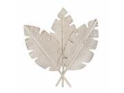 Ssteel Leaf Decor 31 Inches Width 33 Inches Height