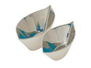 Cer Silver Bowl Set Of 2 12 Inches 16 Inches Width