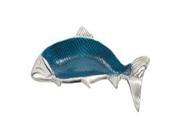 Alum Enamel Fish Tray 20 Inches Width 2 Inches Height