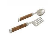 Alum Wd Kitchen Set Set Of 2 8 Inches Width 35 Inches Height