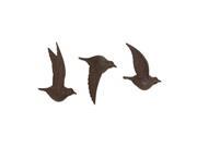 Ps Bird Wall Decor Set Of 3 11 Inches 11 Inches 10 Inches Height
