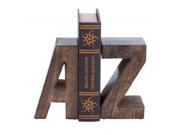 Wood Book End Pr 8 Inches Height 5 Inches Width