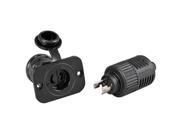 Scotty 2125 Depthpower Electric Socket Plug Black