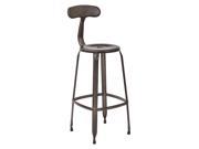 Lexington 30 Metal Barstool In Antique Matte Gunmetal Finish 4 Pack