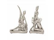 Cer Silver Dancer 2 Asst 6 Inches Width 7 Inches Height