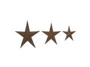 Metal Star Set Of 3 24 Inches 18 Inches 13 Inches Width