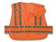 8244PSV 3XL Orange Expandable Public Safety Vest