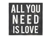 Stratton Home DecorAll You Need Is Love Wall Art
