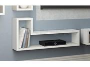 Manhattan Comfort Barbas Tetris Floating Shelf In White Manhattan Comfort Barbas Tetris Floating Shelf In White