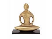 Alum Wd Buddha 9 Inches Width 15 Inches Height