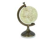 Alum Mrbl Globe 9 Inches Width 16 Inches Height