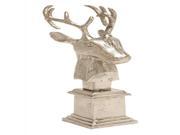 Alum Reindeer Bust 9 Inches Width 21 Inches Height