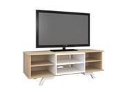 54 inch TV Stand with White Insert