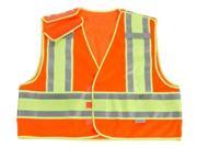 8245PSV L XL Orange Public Safety Vest