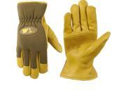 Wells Lamont Ultra Comfort Cowhide Work Gloves for Men Large