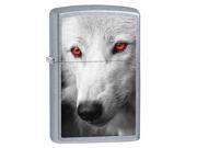 Zippo Classic Wolf with Red Eyes Lighter 28877