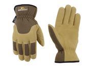 Wells Lamont Premium Suede Deerskin Work Gloves for Men Xlrg