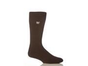 Grabber Heat Holders Mens Original Crew Sock-Brown Grabber Heat Holders Mens Original Crew Sock-Brown