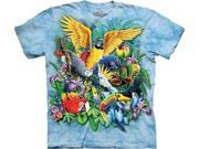 The Mountain 1535082 Birds of the Tropics Kids T Shirt Large
