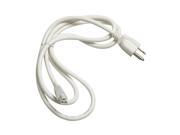 Zeestick Cord And Plug In White