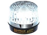 Seco Larm Enforcer Xenon Strobe Light 12VDC Clear Lens SL 126Q C