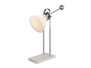 Dimond Lighting 23 25 Adjustable Vintage Ball Handle Desk Lamp in Polished Nickel D2614