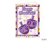 Chanukah Packaged Cards with 8 Cards Envelopes