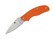 Spy Dk Lightweight Orange Handle Folder