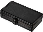 Visol Setke Black Travel Cigar Case Holds 4 Cigars