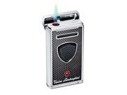 Tonino Lamborghini Pergusa Black Carbon Fiber Torch Flame Lighter