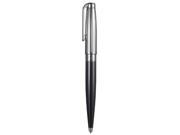 Caseti Silver Black Resin Ball Pen
