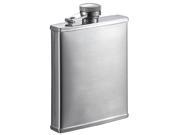 Visol Geo 5 ounce Brushed Stainless Steel Flask