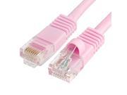 Cmple RJ45 CAT5 CAT5E ETHERNET LAN NETWORK CABLE w 100 FT Pink