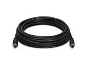 Cmple S Video SVideo SVHS Gold Plated Cable 4 pin 25 ft