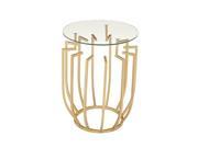 MTL GLS ACCENT TABLE 17 W 22 H_50390