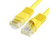 cmple RJ45 CAT5 CAT5E ETHERNET LAN NETWORK CABLE 1.5 FT Yellow