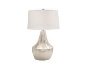 MTL HAMMERED TABLE LAMP 32 H