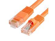 Cmple RJ45 CAT5 CAT5E ETHERNET LAN NETWORK CABLE 1.5 FT Orange