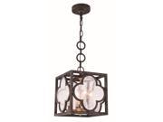 Trinity Collection 4 Light Aged Copper Finish Pendant