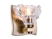 Terpin Collection 1 Light Light Antique Brass Finish Wall Sconce