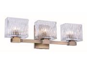 Torrent Collection 3 Light Light Antique Brass Finish Wall Sconce Vanity
