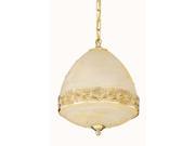 4720 Italia Collection Hanging Fixture D12in H15in Lt 4 Gold Finish Swarovski® Elements Crystal Clear