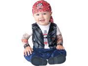 Born To Be Wild Biker Costume Child Infant 0 6 Months
