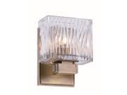 Torrent Collection 1 Light Light Antique Brass Finish Wall Sconce